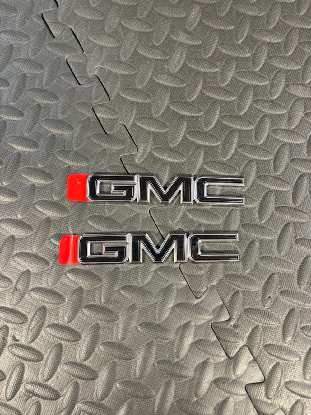NEW GMC aftermarket blackout replacement emblems